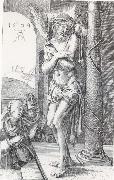 Albrecht Durer The Man of Sorrow at the Column Spain oil painting artist